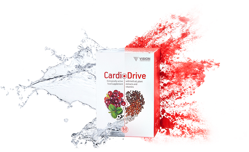 Siêu phẩm thực phẩm chức năng hỗ trợ tim mạch Vision CardioDrive